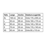 Poncho Toalla Azul Dryhood