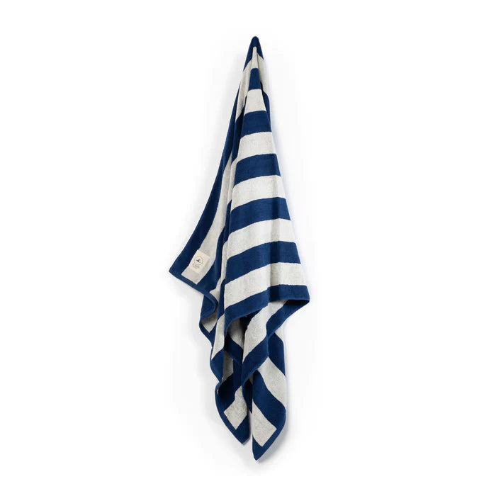 Toalla Playa Líneas Azul Dryhood
