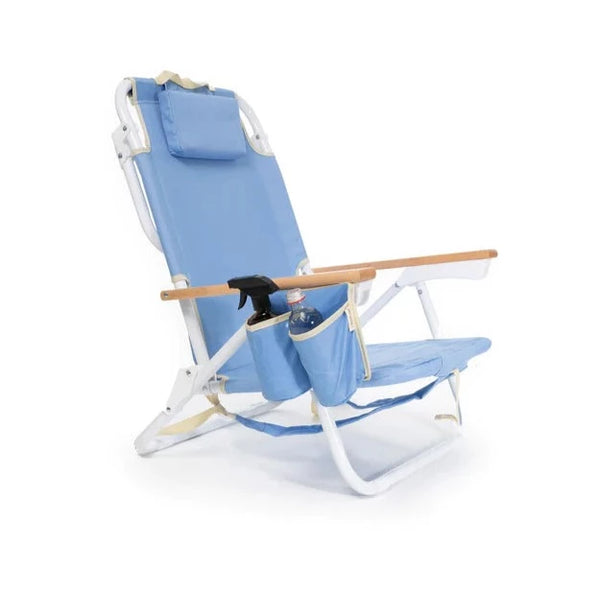 Silla De Playa Mochila Celeste Dryhood