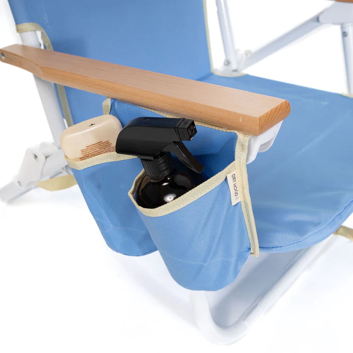 Silla De Playa Mochila Celeste Dryhood