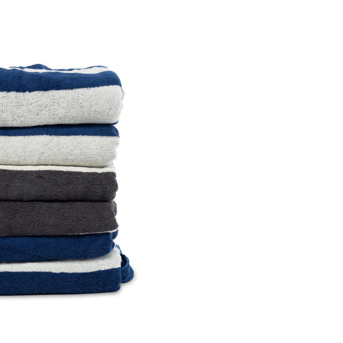 Toalla Playa Líneas Azul Dryhood