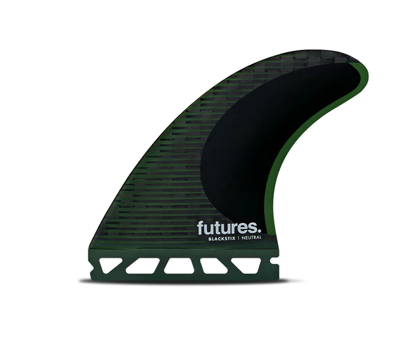 Quillas F8 Blackstix Thruster Large Futures Fins 2023