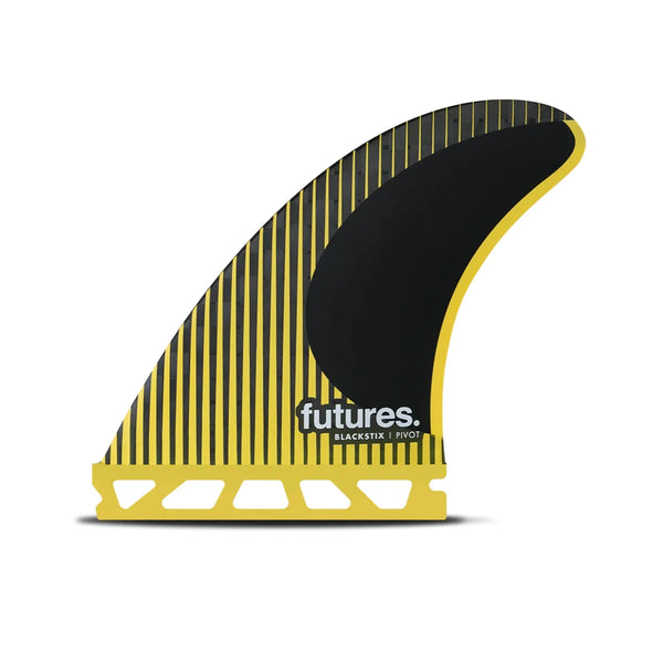 Quillas P6 Blackstix Thruster Medium Futures Fins 2023