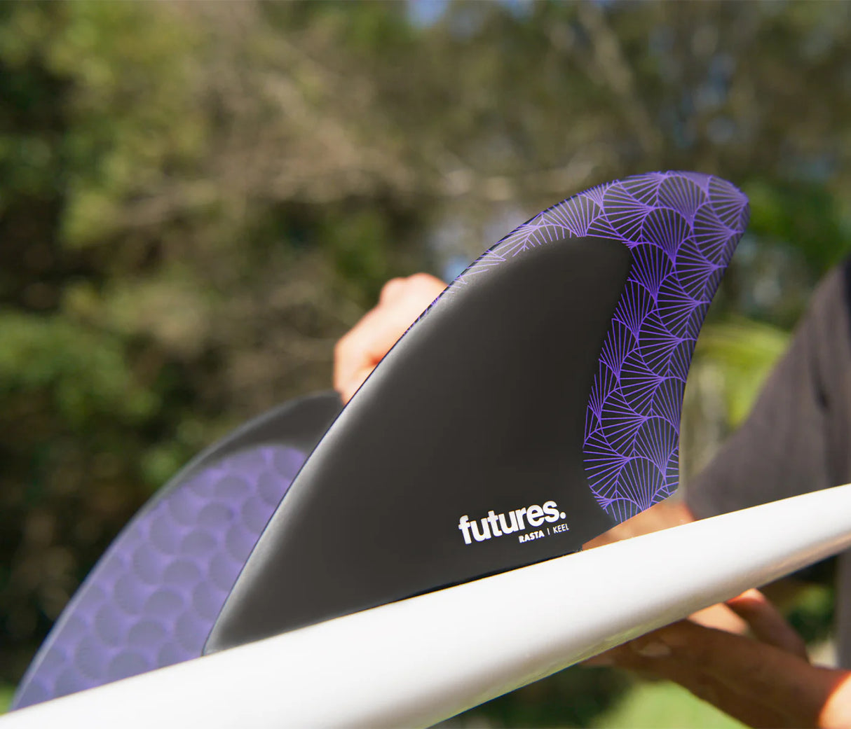 Quillas Rasta Keel Twin Fins Futures