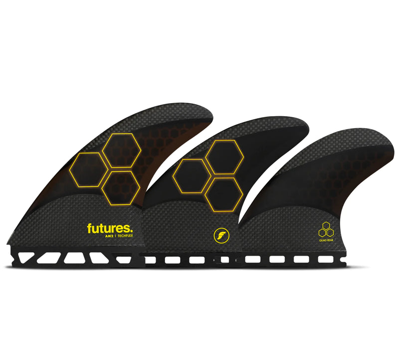 Quillas AM2 Techflex 5-Fin Futures Fins 2023