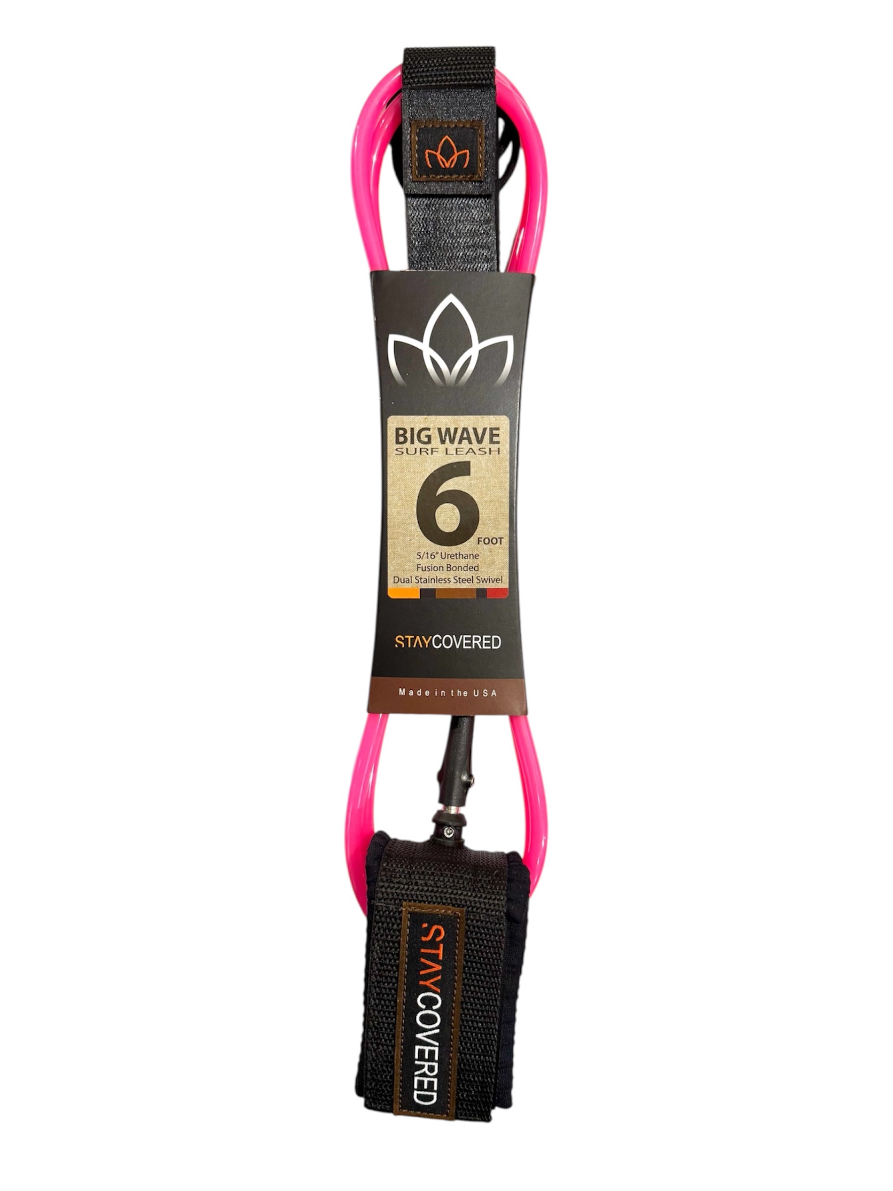 Leash 6'0 Big Wave StayCovered