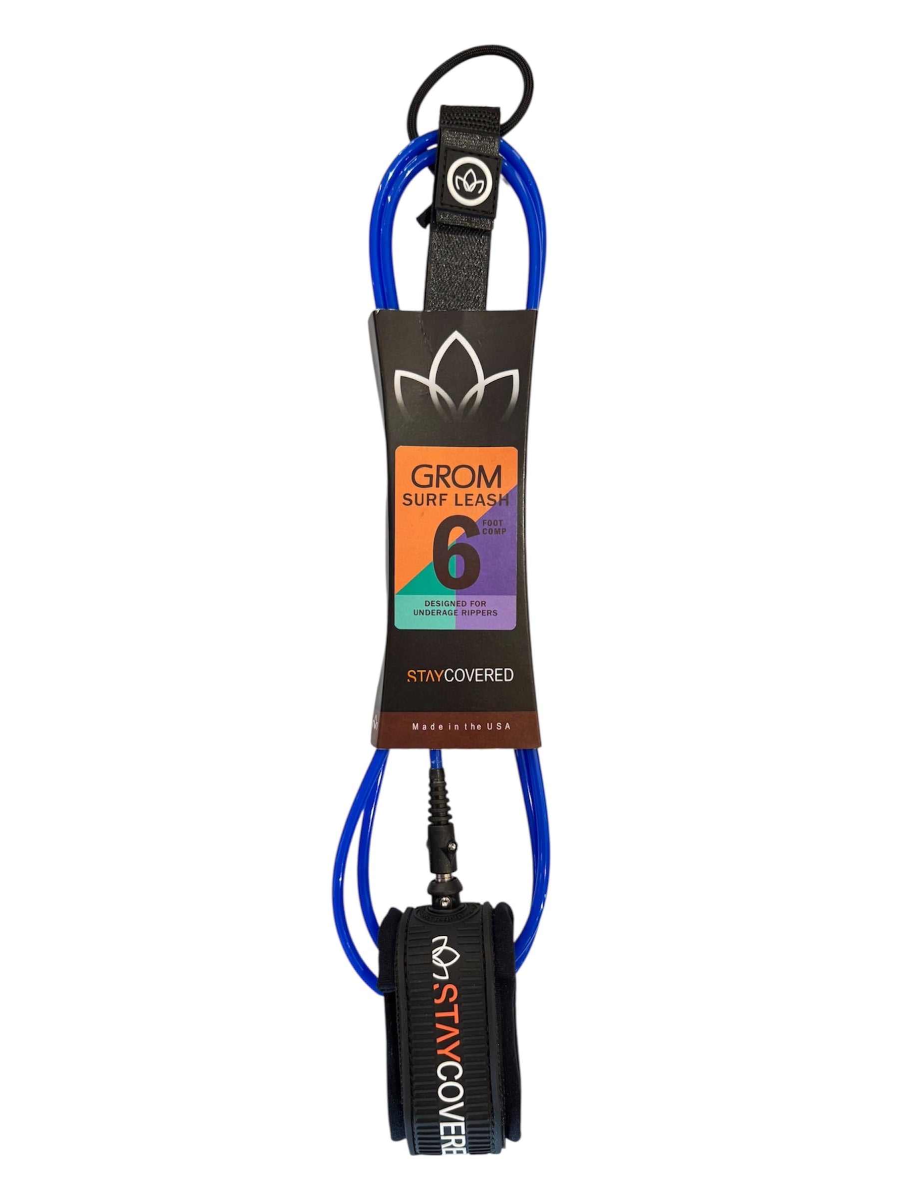 Leash 6'0 Grom Competition StayCovered