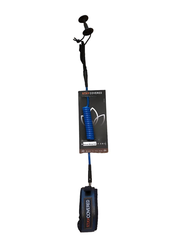 Leash Deluxe Bicep Coiled Bodyboard Stay Covered