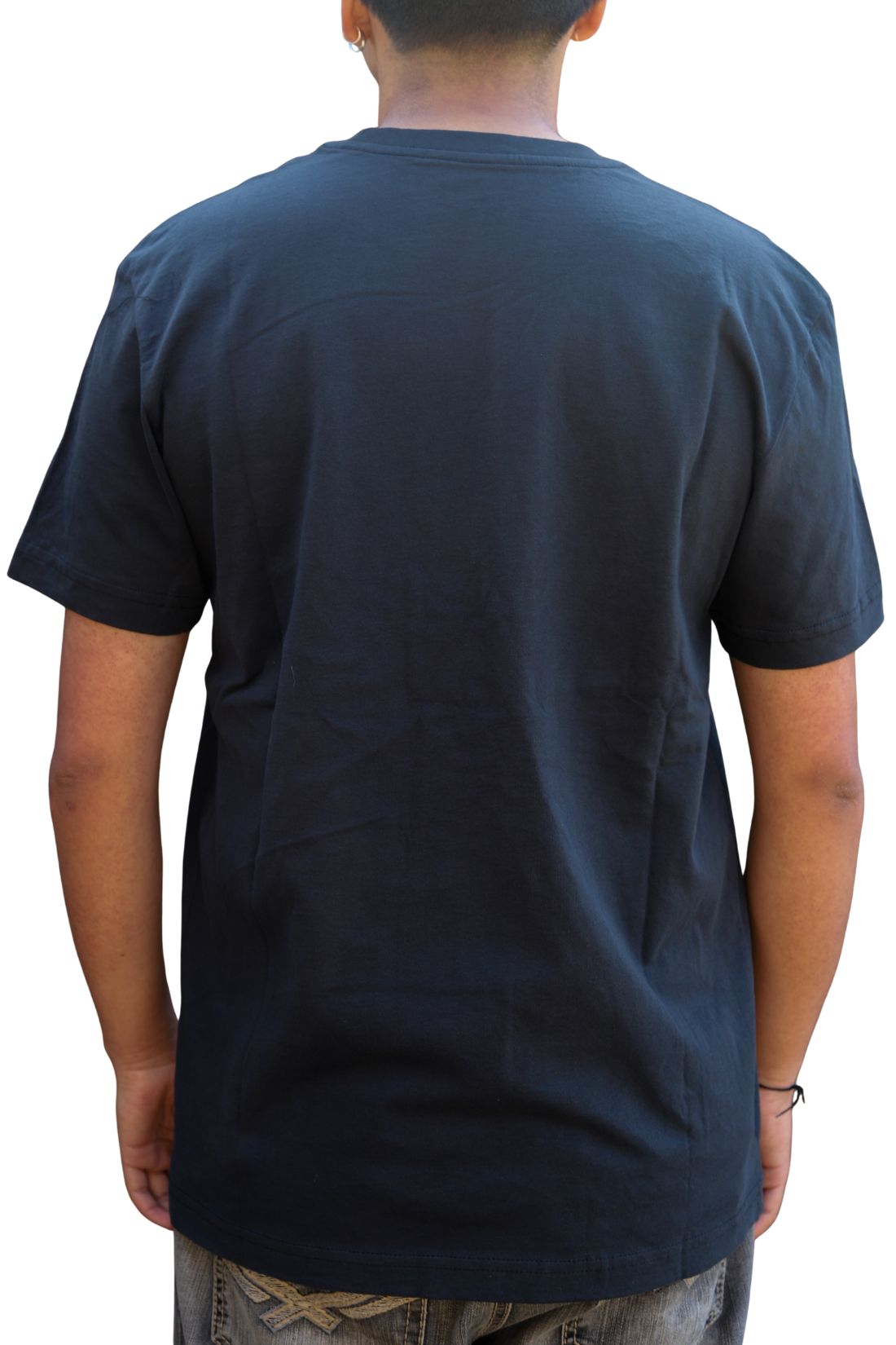 Polera Manga Corta Negra Punta de Lobos