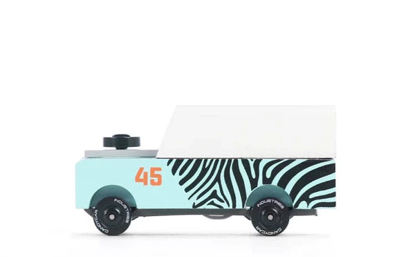 Auto de Madera Zebra Drifter Small CandyLab