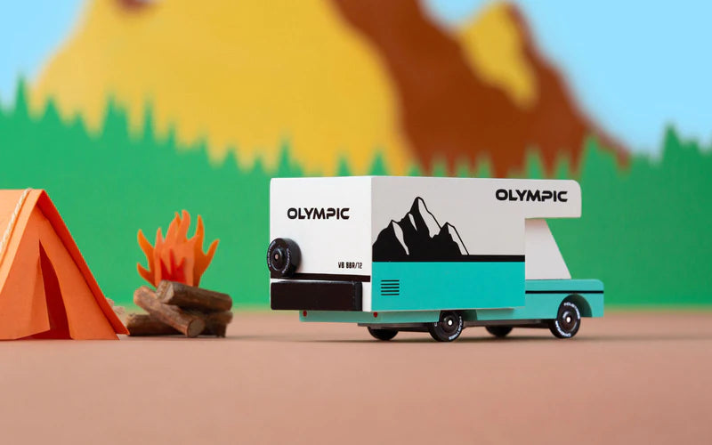 Auto de Madera Olympic RV Small CandyLab