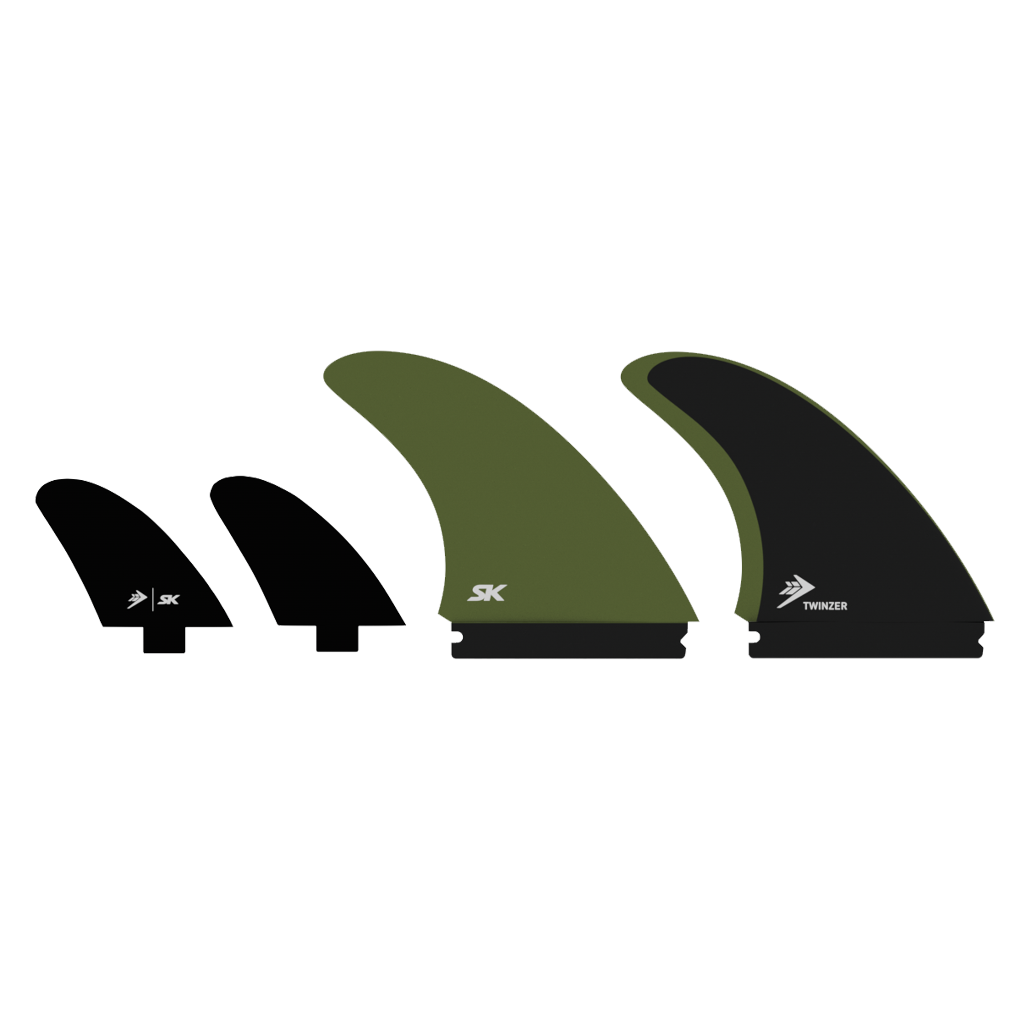 Quillas Twinzer - Army Green Firewire