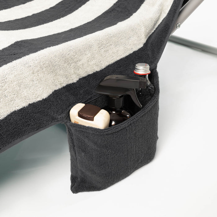 Toalla Playa Reposera Gris Dryhood