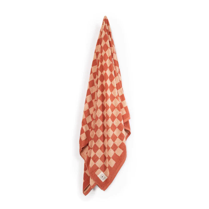 Toalla Playa Doble Rosada Dryhood