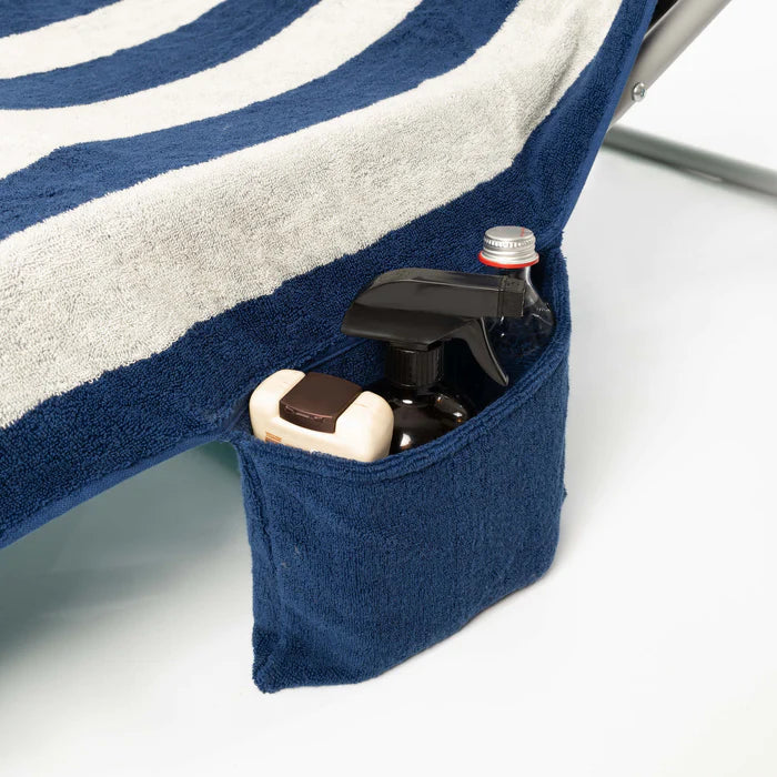 Toalla Playa Reposera Azul Dryhood