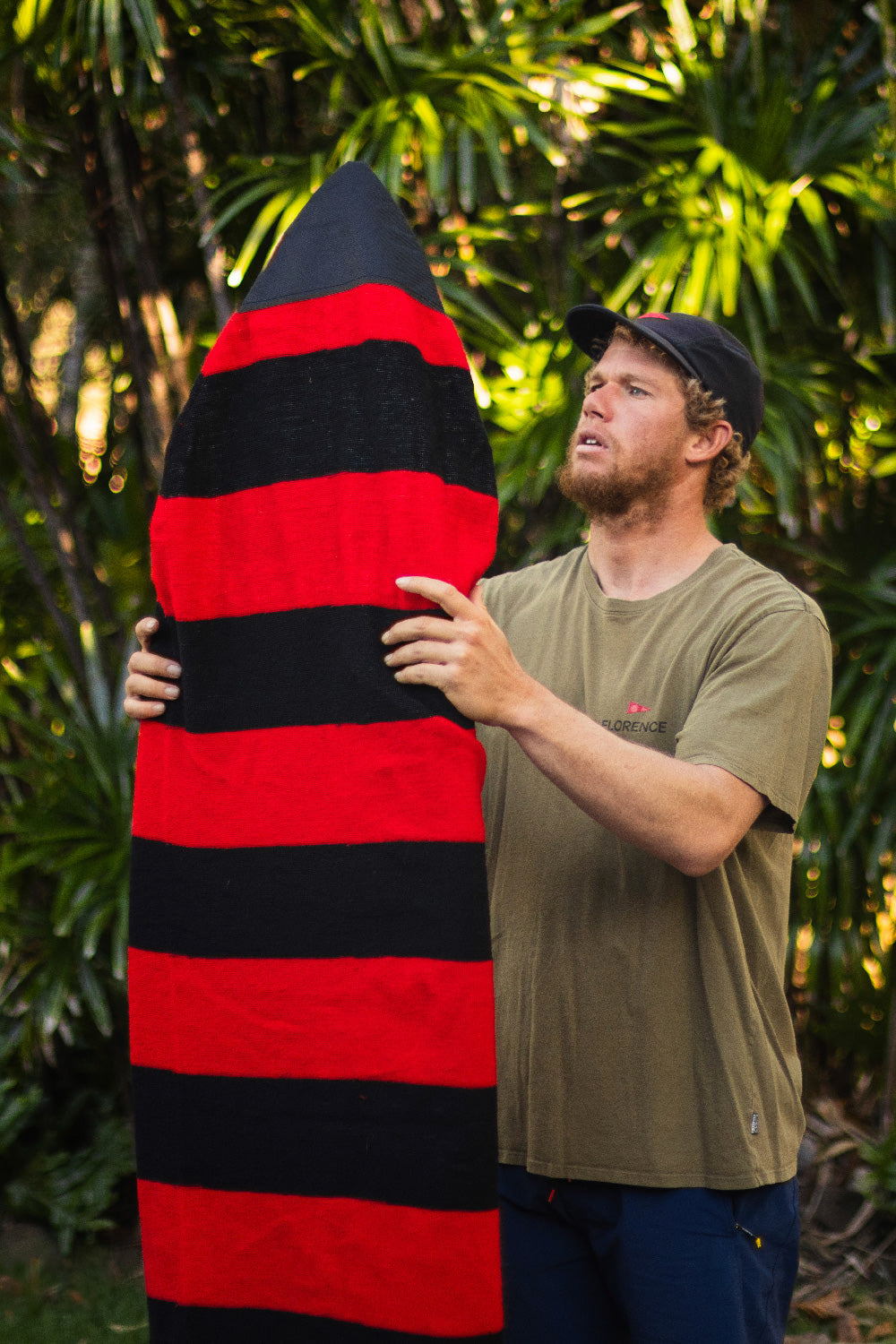 Explorer Surfboard Sock - Red