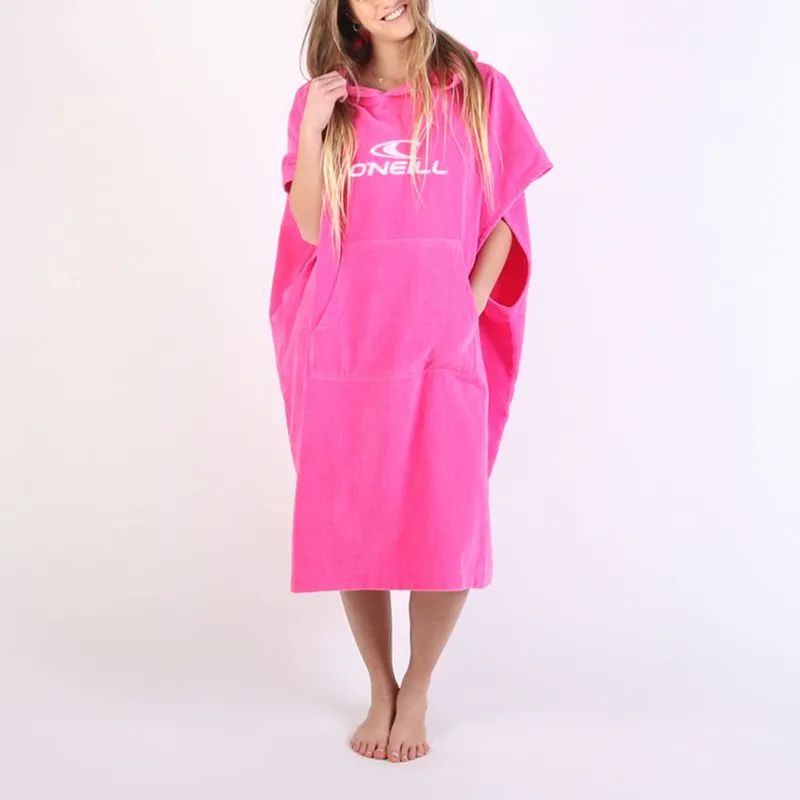 Poncho Toalla Mujer Fucsia O'Neill