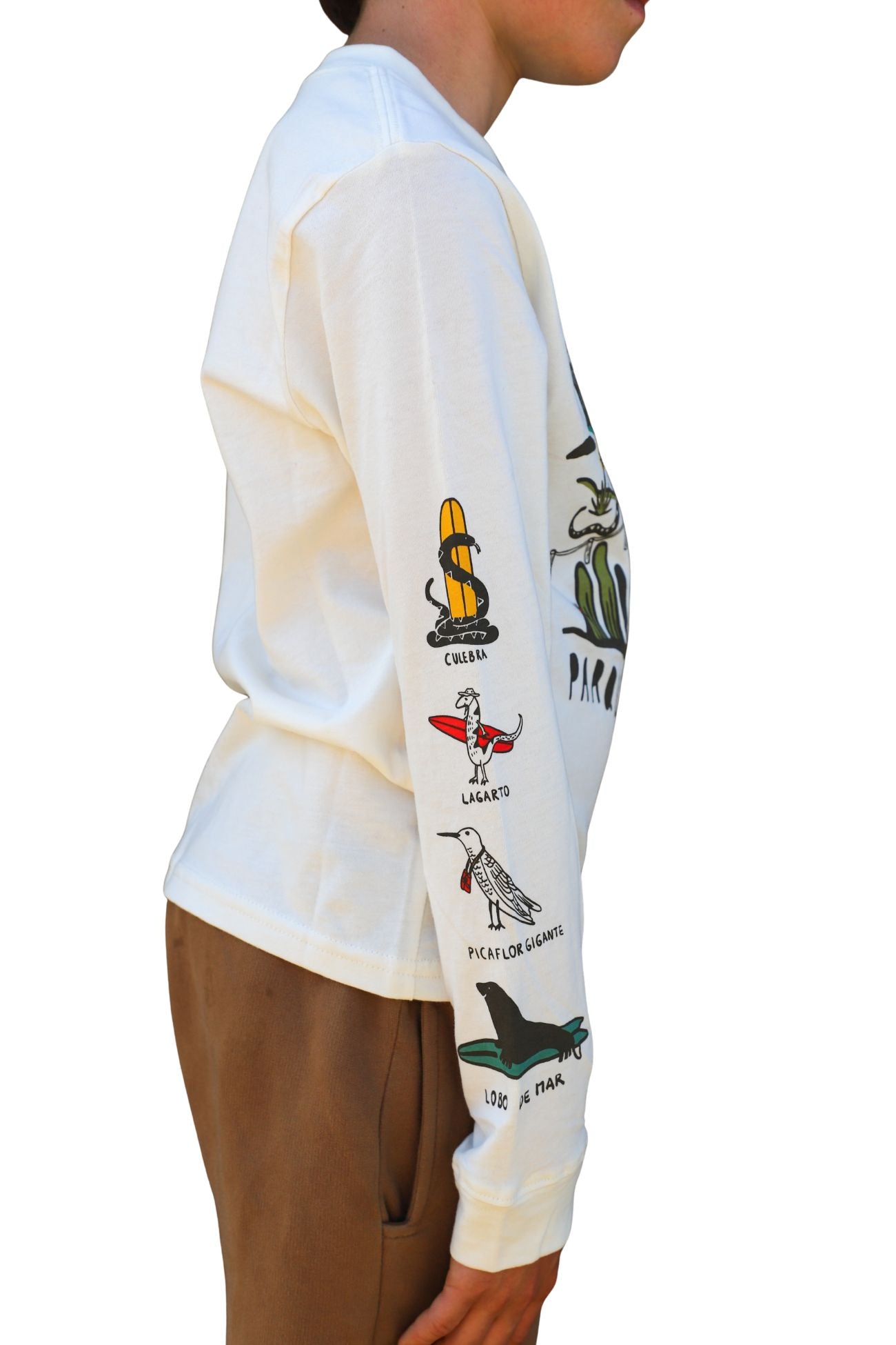 Polera Manga Larga Niño Punta de Lobos