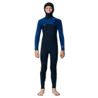 Traje Neopreno Niño Hyperfreak 5/4mm Chest Zip Hood Twilight Blue O'Neill