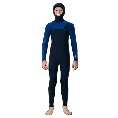 Traje Neopreno Niño Hyperfreak 5/4mm Chest Zip Hood Twilight Blue O'Neill