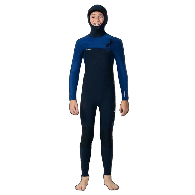 Traje Neopreno Niño Hyperfreak 5/4mm Chest Zip Hood Twilight Blue O'Neill