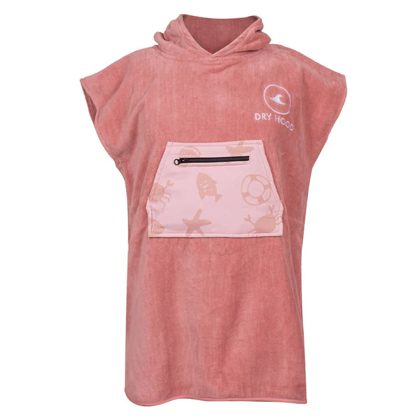 Poncho Toalla Niño Pink Nuevo Modelo Dryhood