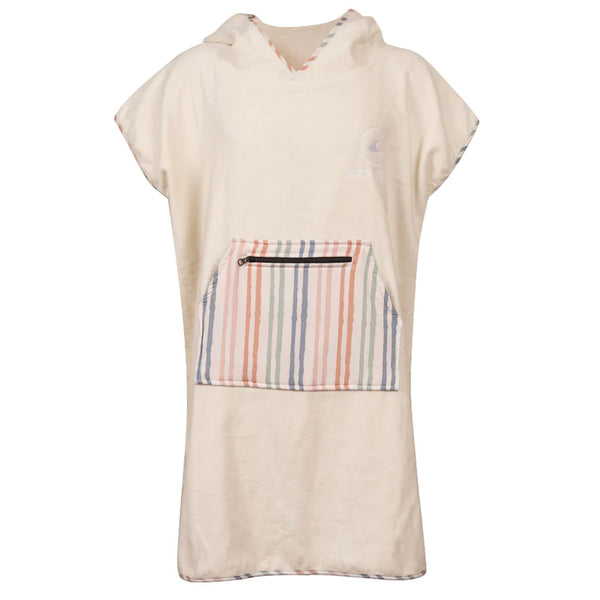 Poncho Toalla Cream Nuevo Modelo Dryhood
