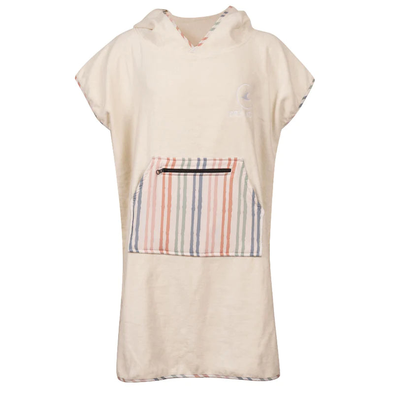 Poncho Toalla Cream Nuevo Modelo Dryhood