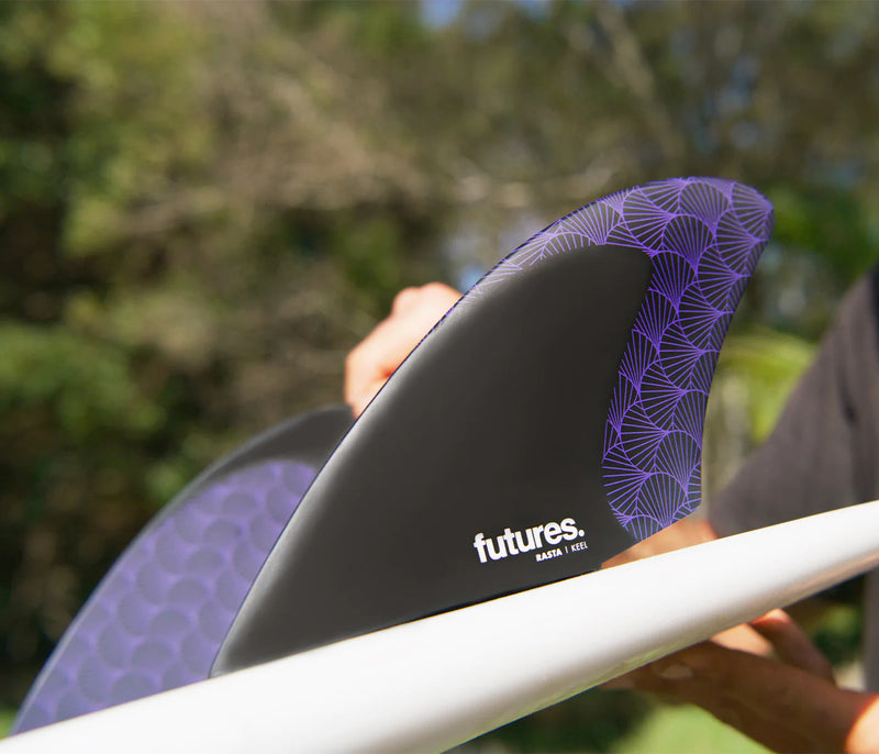 Quillas Twin Keel Rasta Futures Fins