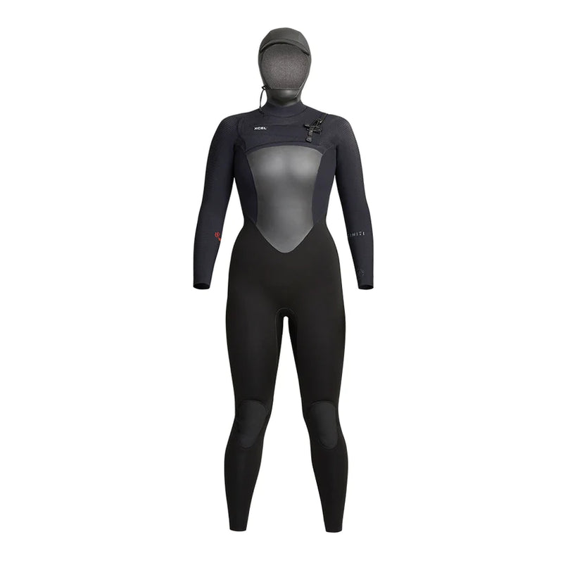 Traje De Surf Xcel Infiniti 5/4 Hooded Mujer