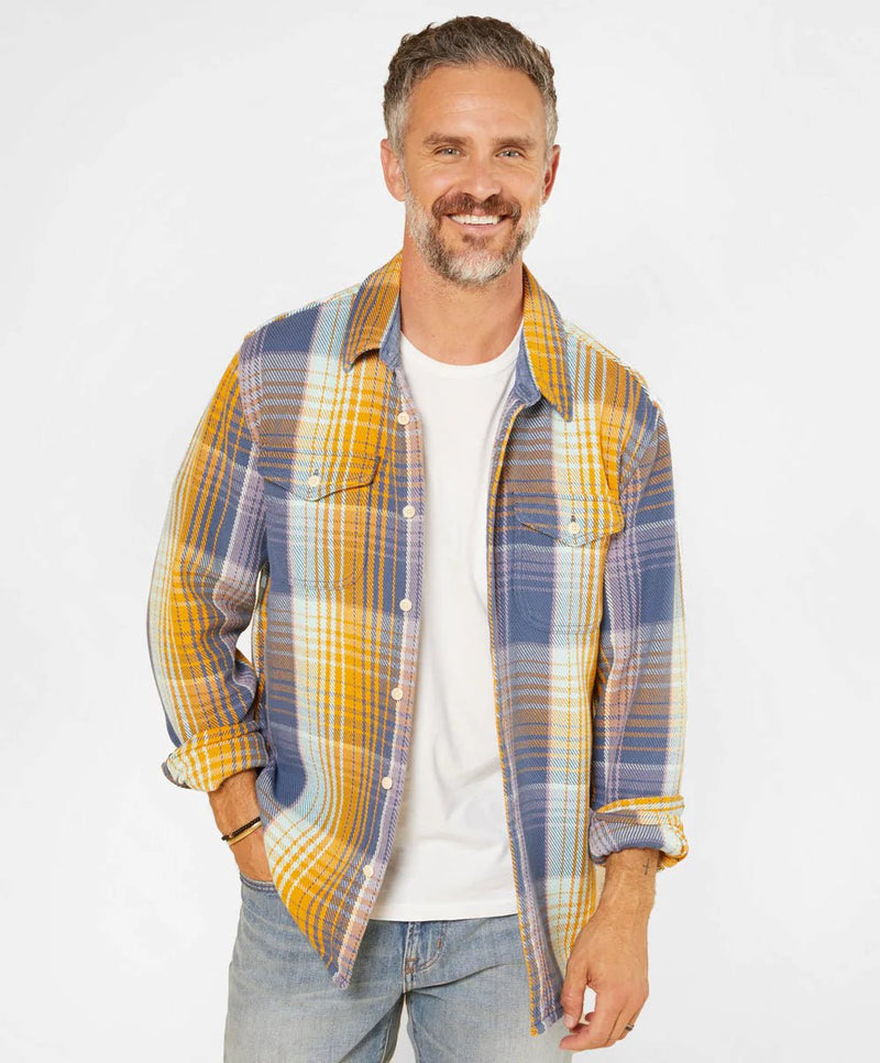 Camisa Blanket Cumin Rogue Plaid Outerknown - El Ruco Surf Shop