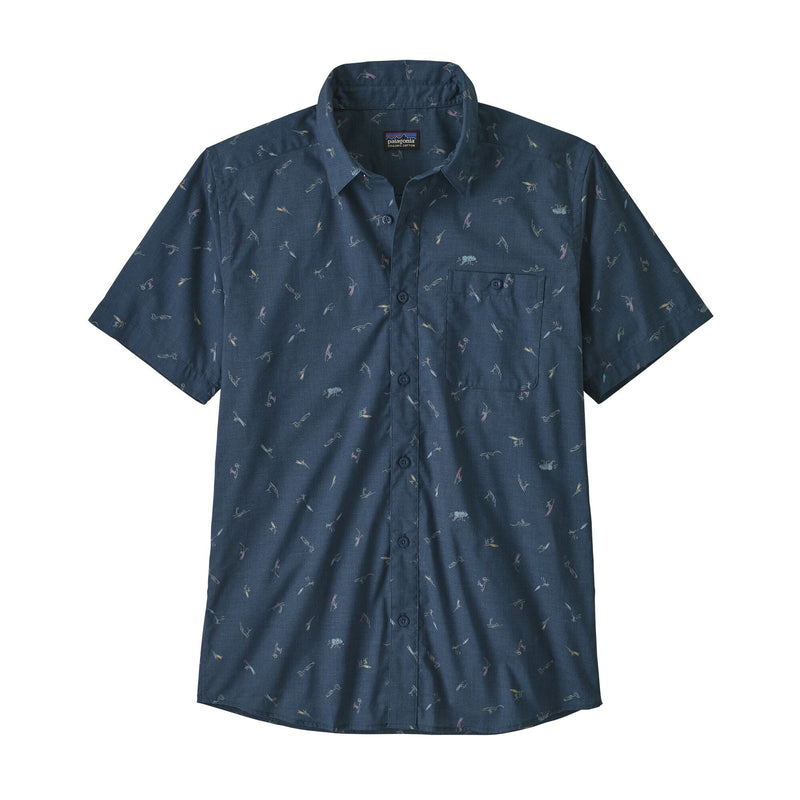 Camisa Go To Shirt Azul Patagonia - El Ruco Surf Shop