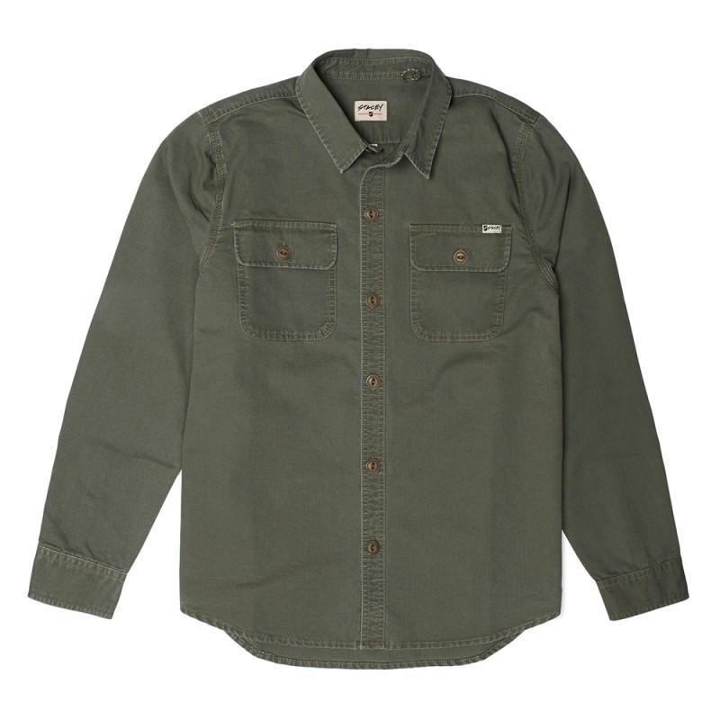 Camisa Workman Shirt Stcy Army Sale - El Ruco Surf Shop