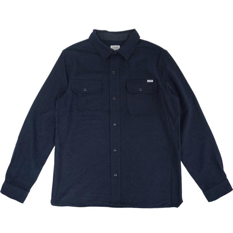 Camisa Workman Wool Stcy Azul Sale - El Ruco Surf Shop