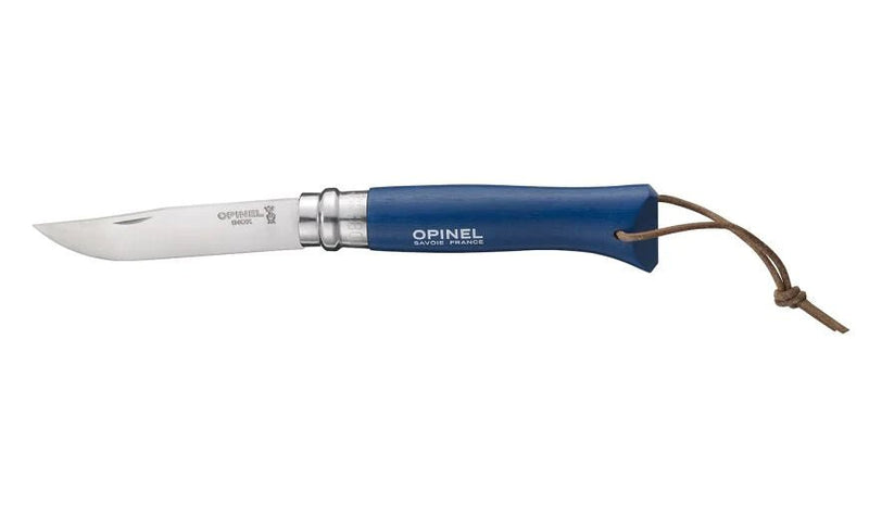 Cuchillo Trekking Opinel Nº 8 + Funda de Cuero - El Ruco Surf Shop