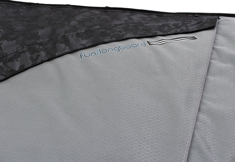 Funda De Viaje 9´0" Con Ranura De Quilla Rhino 1-2 Tablas Longboard Prolite - El Ruco Surf Shop