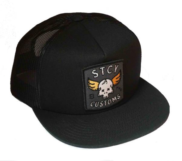 Jockey Wings Of Death Trucker Stcy Negro Sale - El Ruco Surf Shop