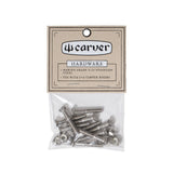 Juego De Pernos De Acero Inoxidable De 1 1/4" Carver - El Ruco Surf Shop