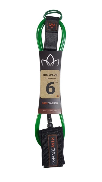Leash Big Wave 310 Cord 6 Pies Staycovered - El Ruco Surf Shop