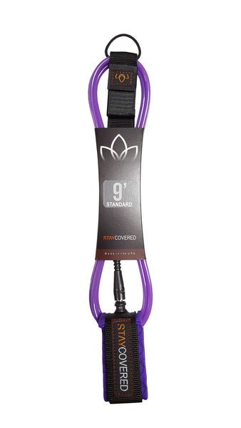 Leash Standard 270 Cord 9 Pies Staycovered - El Ruco Surf Shop