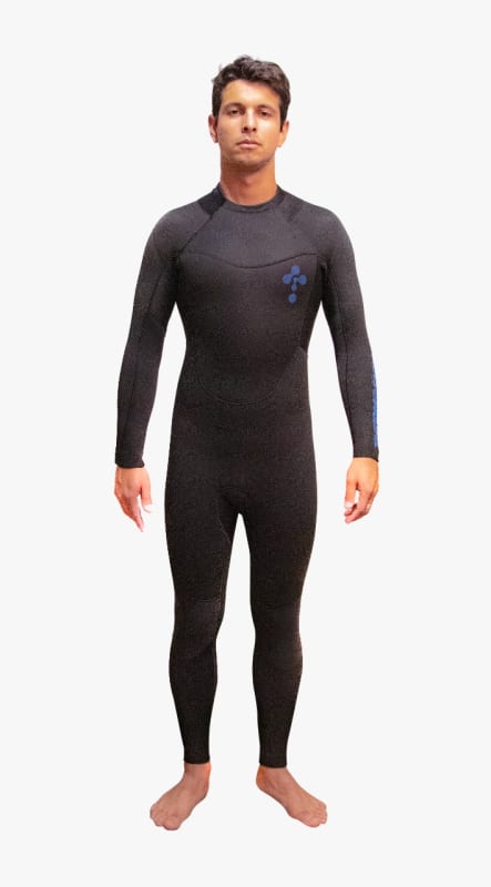 Traje De Surf Thermoskin Monk 4/3 Negro 2023 Hombre