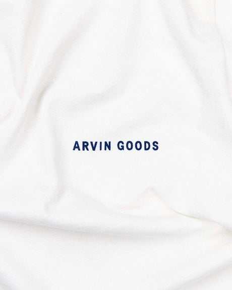 Polera Blanca Arvin Goods - El Ruco Surf Shop