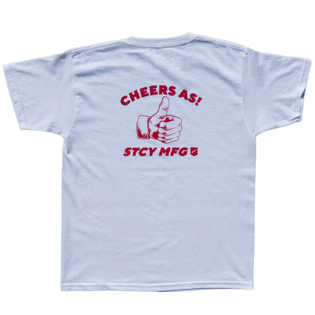 Polera Cheers As Tee Niño Stcy Blanco Sale - El Ruco Surf Shop