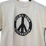 Polera De Algodón Orgánico Beige Staycovered - El Ruco Surf Shop