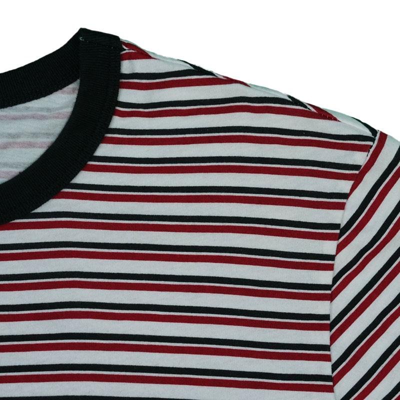 Polera Lovebuzz Stripe Stcy Blanco Rojo Sale - El Ruco Surf Shop