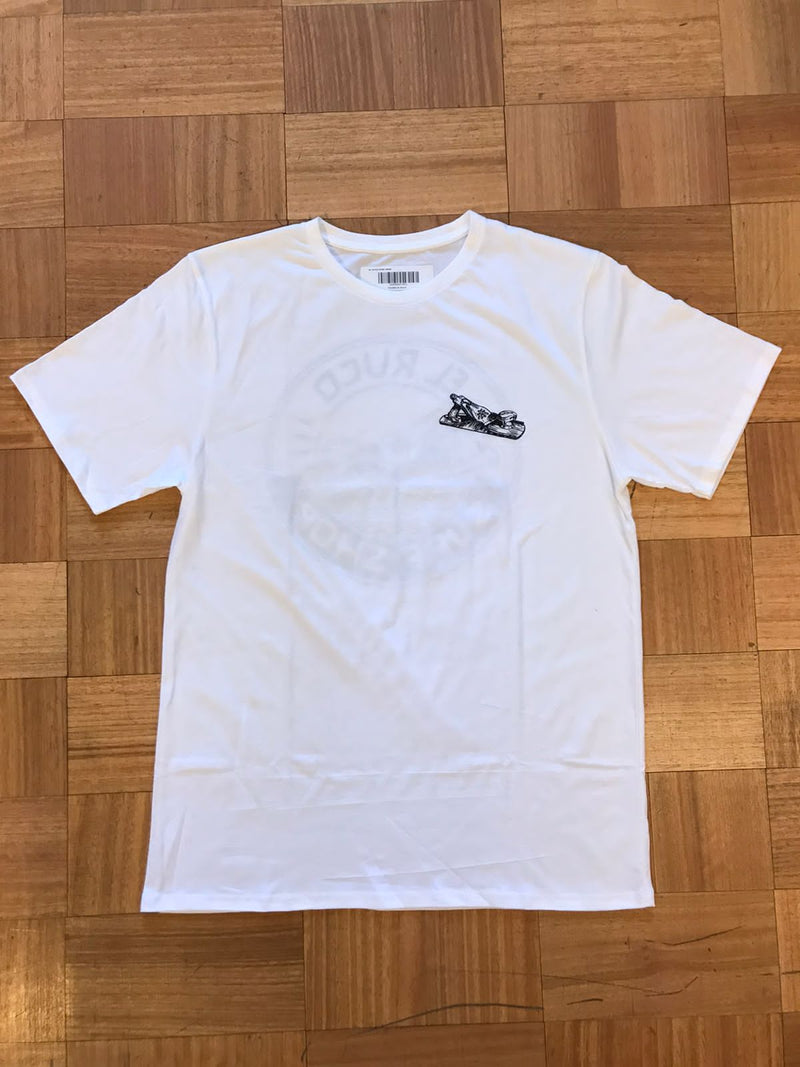 Polera MC Shaper Blanco El Ruco - El Ruco Surf Shop