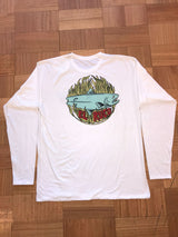 Polera ML Pez Blanco El Ruco - El Ruco Surf Shop