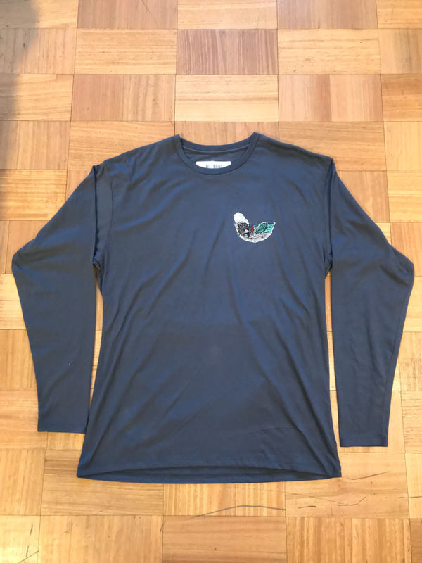 Polera ML Playa Gris El Ruco - El Ruco Surf Shop