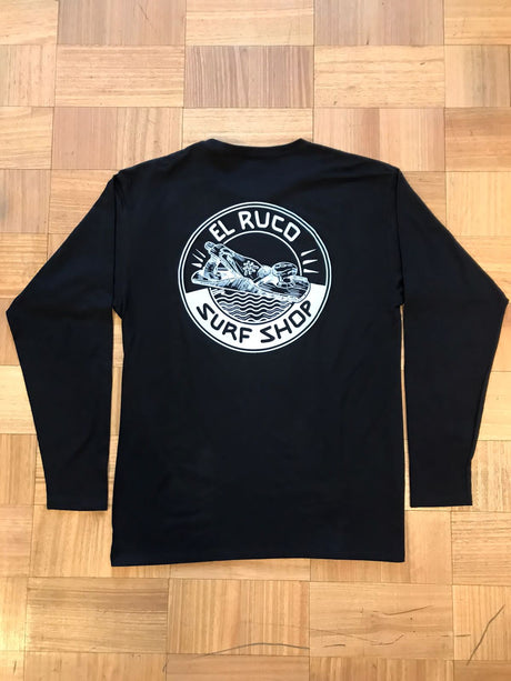 Polera ML Shaper Negro El Ruco - El Ruco Surf Shop