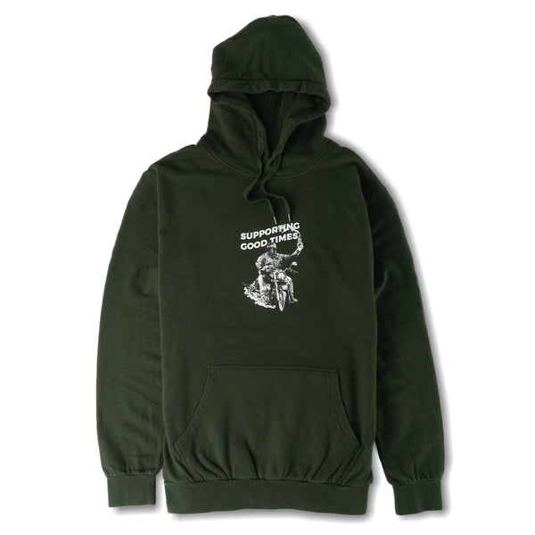 Poleron Good Time Rider Hoodie Stacey Army - El Ruco Surf Shop